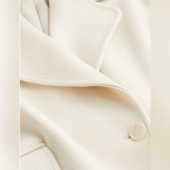 H&M Double Breasted Cream Coat. Size XXL. - Picture 13 of 13